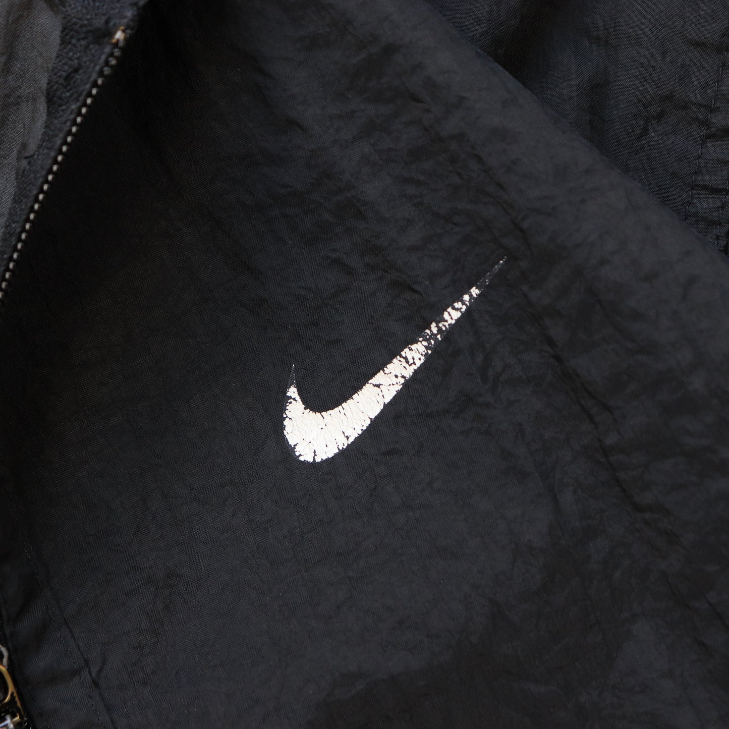 Vintage 90s Nike Spellout 1/4 Zip Pullover Jacket - Women's S