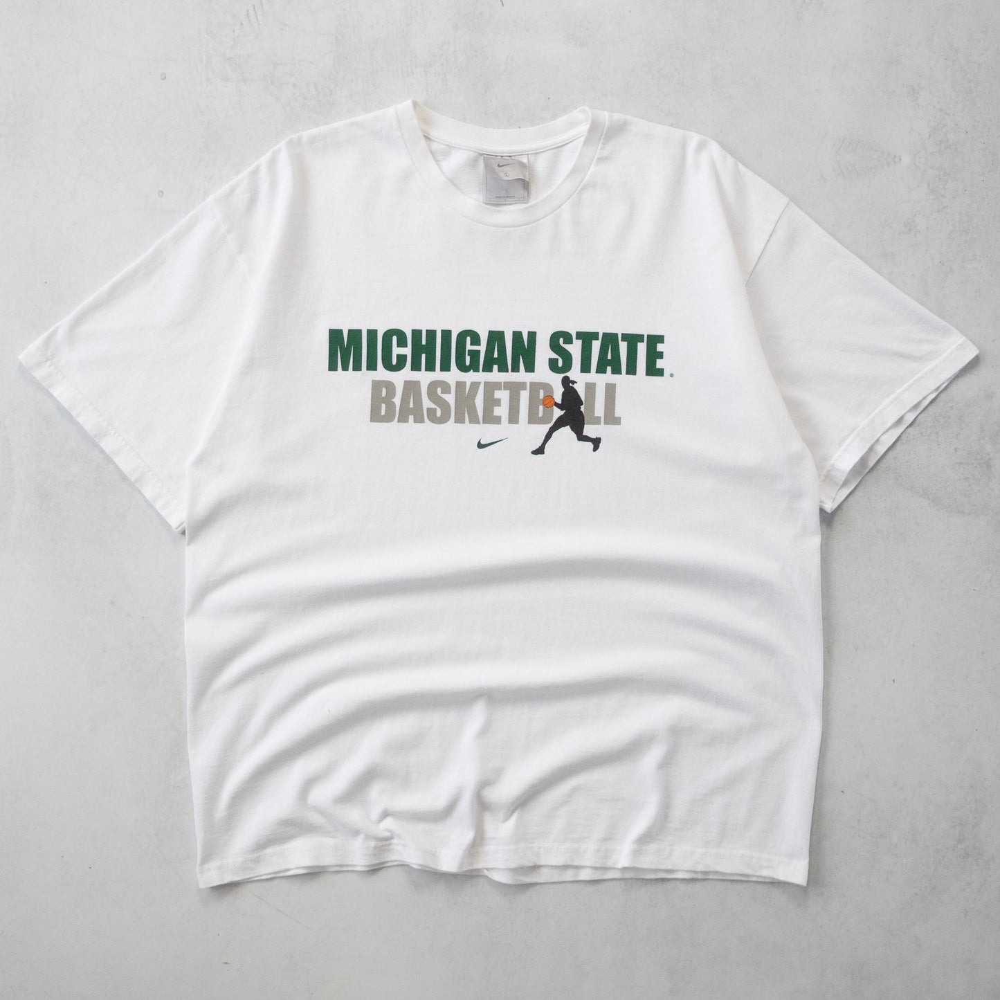 Vintage Nike Michigan State Spartans NCAA Tee - L