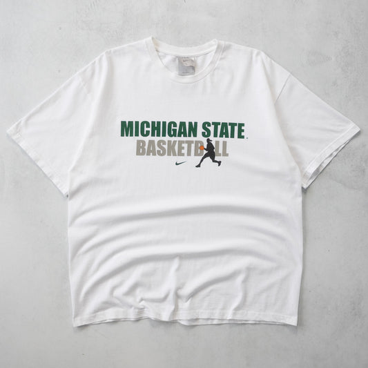 Vintage Nike Michigan State Spartans NCAA Tee - L
