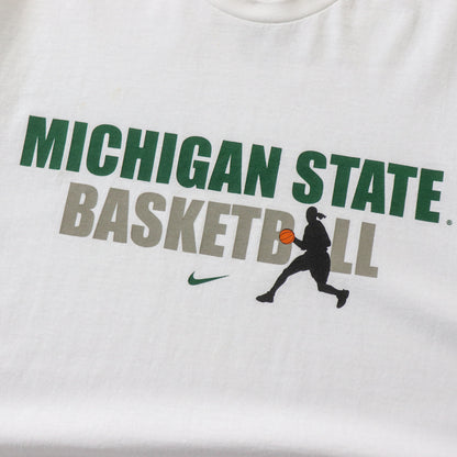 Vintage Nike Michigan State Spartans NCAA Tee - L