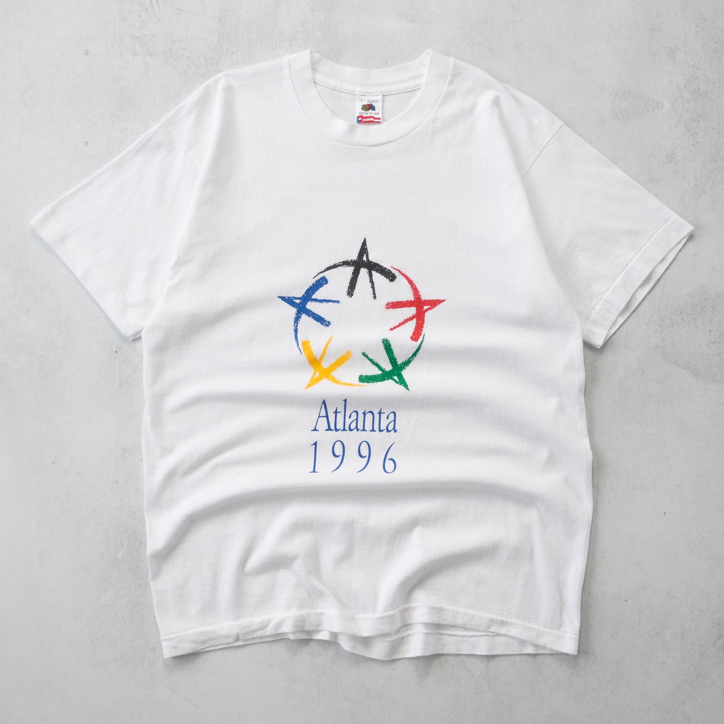 Vintage Atlanta 1996 Olympics Tee - L