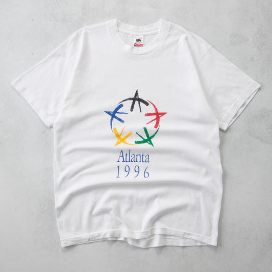 Vintage Atlanta 1996 Olympics Tee - L