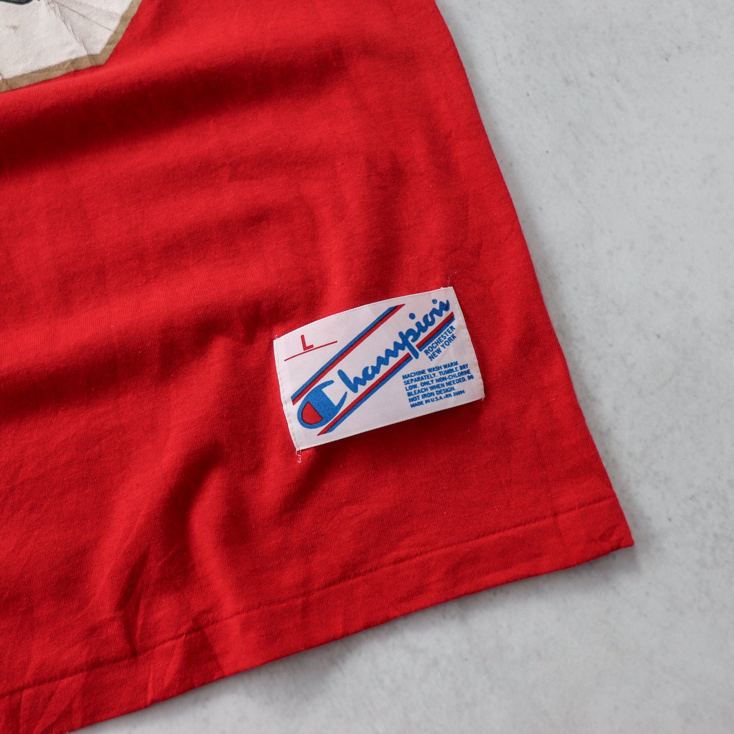 Vintage 80s Joe Montana San Francisco 49ers NFL Tee - L