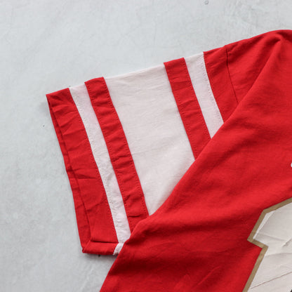 Vintage 80s Joe Montana San Francisco 49ers NFL Tee - L