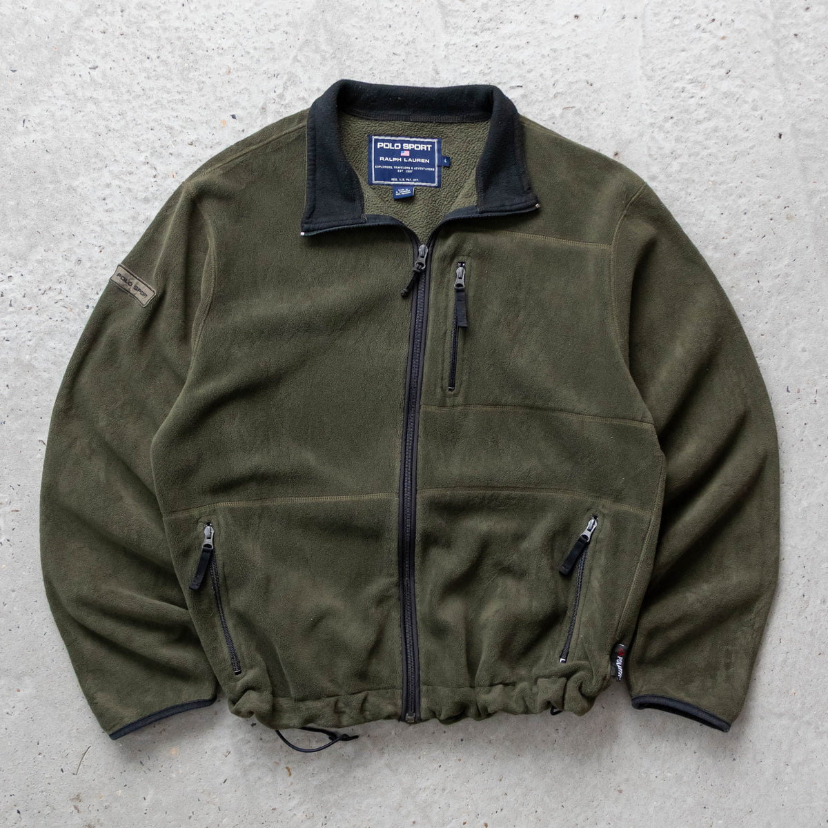 Polo Sport Ralph Lauren Polartec Fleece Jacket - 90s (L)