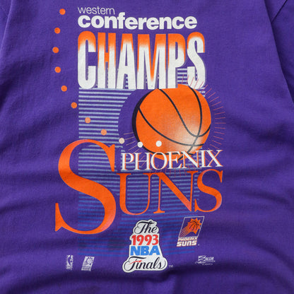 Vintage Phoenix Suns 1993 Conference Champions NBA Tee - L