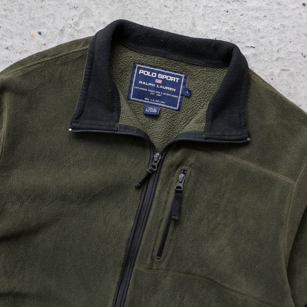 Polo Sport Ralph Lauren Polartec Fleece Jacket - 90s (L)
