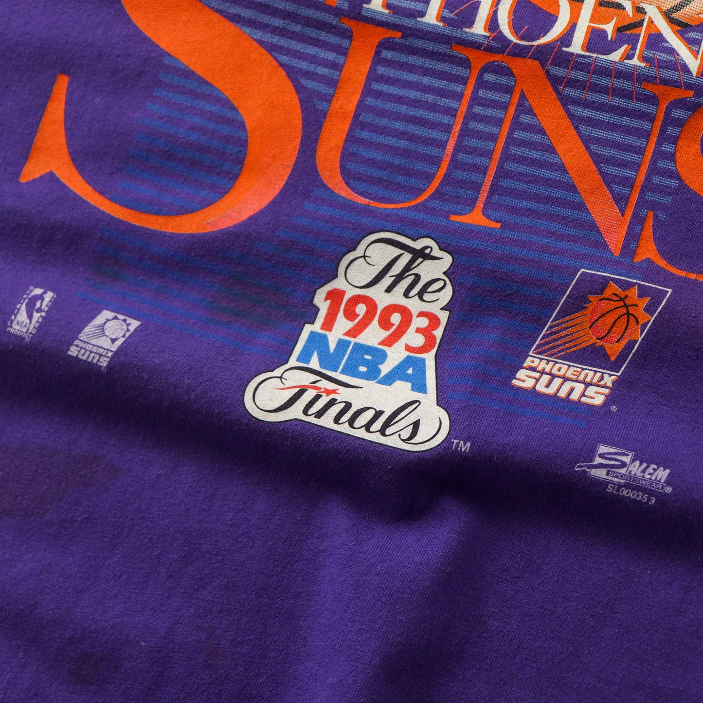 Vintage Phoenix Suns 1993 Conference Champions NBA Tee - L