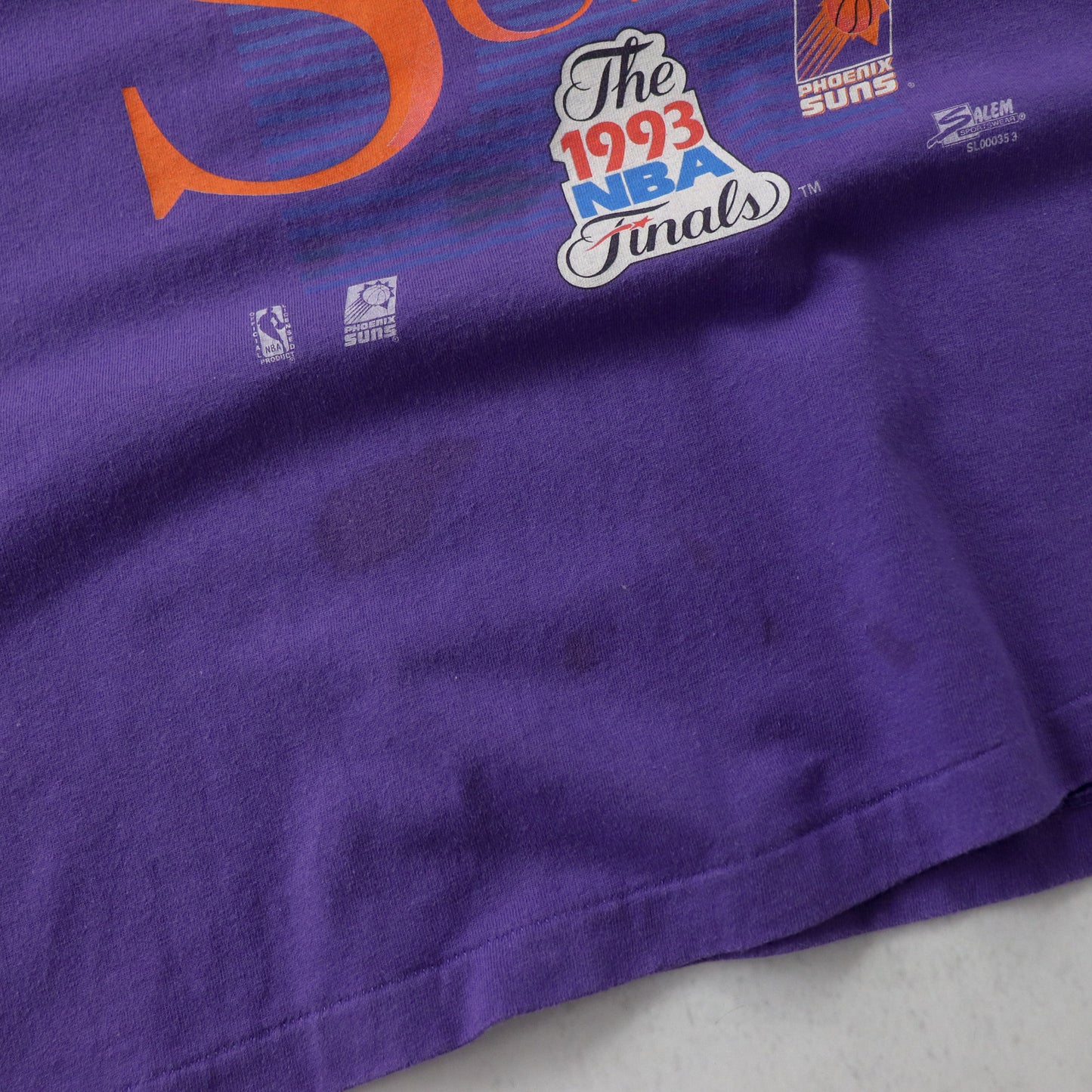 Vintage Phoenix Suns 1993 Conference Champions NBA Tee - L