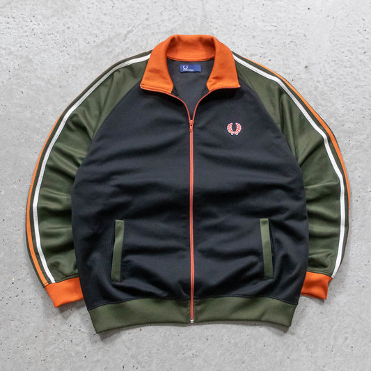 Fred Perry Colourblock Track Jacket - 2000s (L)