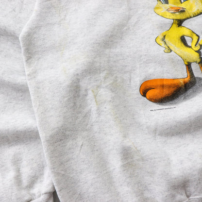 Vintage 90s Tweety Bird Looney Tunes Sweatshirt - XL
