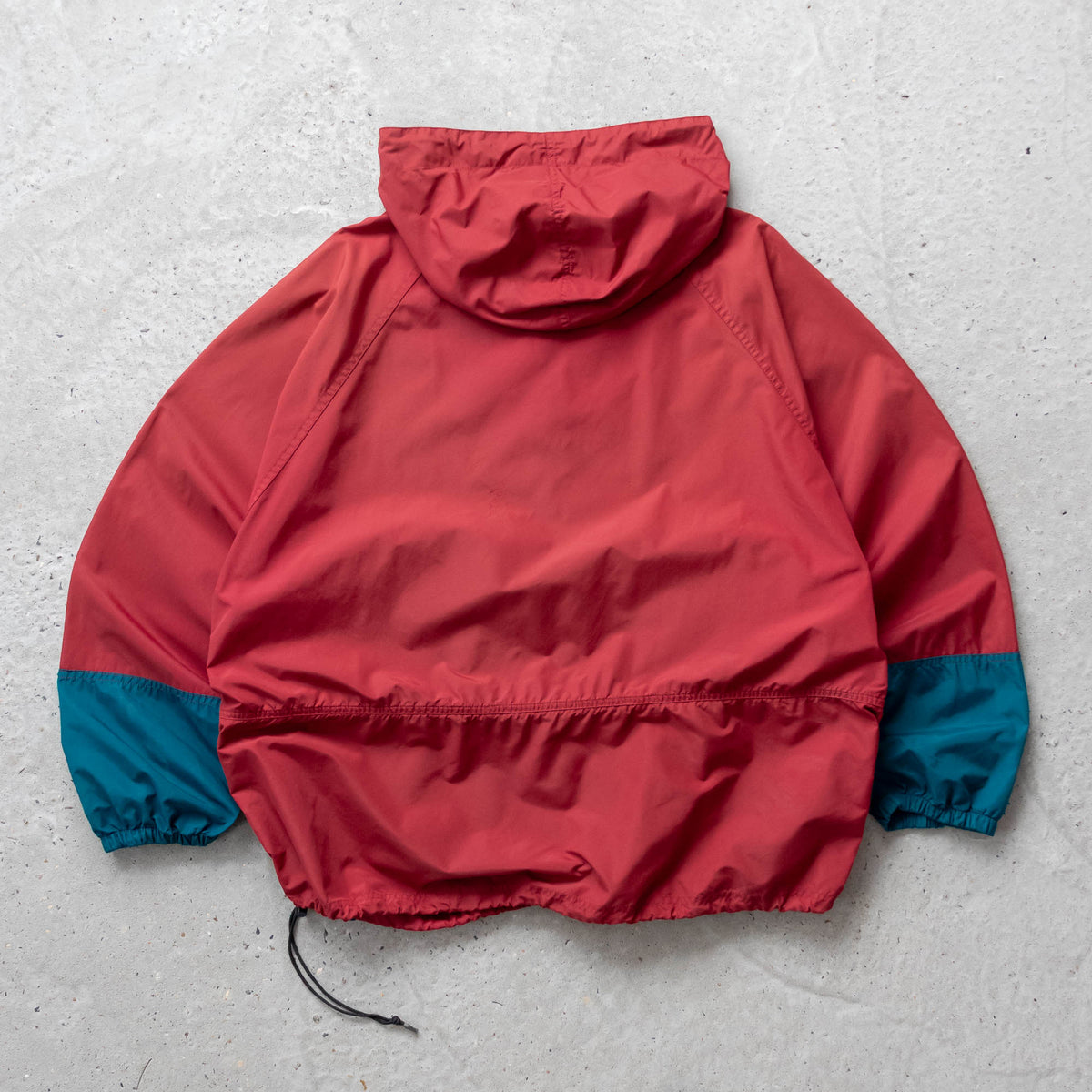 L.L Bean Colourblock 1/4 Zip Anorak Jacket - 90s (XL)