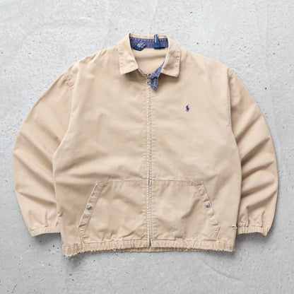 Polo Ralph Lauren Heavy Cotton Harrington Jacket - 90s (M)