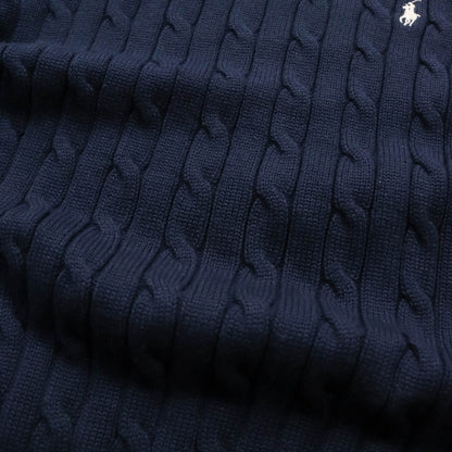 Polo Ralph Lauren Cable Knit Short Sleeve Sweater - (Women's M)