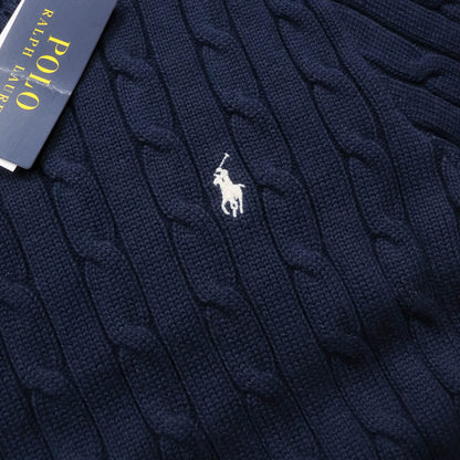 Polo Ralph Lauren Cable Knit Short Sleeve Sweater - (Women's M)