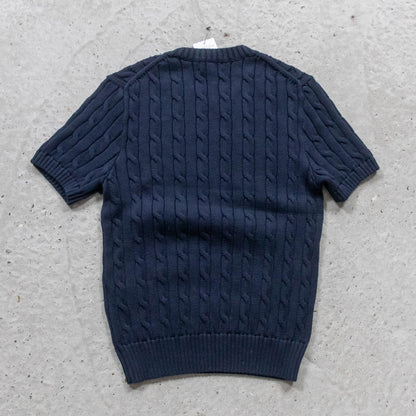 Polo Ralph Lauren Cable Knit Short Sleeve Sweater - (Women's M)