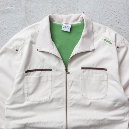 Adidas Canvas Utility Cargo Jacket - 2000s (XL)