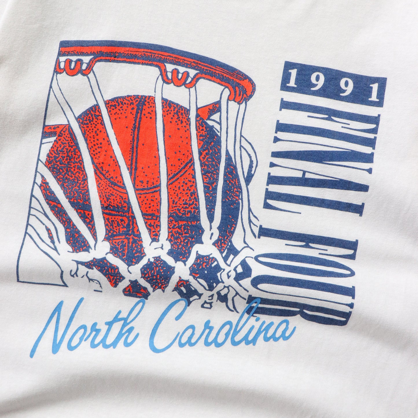 Vintage UNC Tarheels 1991 NCAA Final Four Tee - L