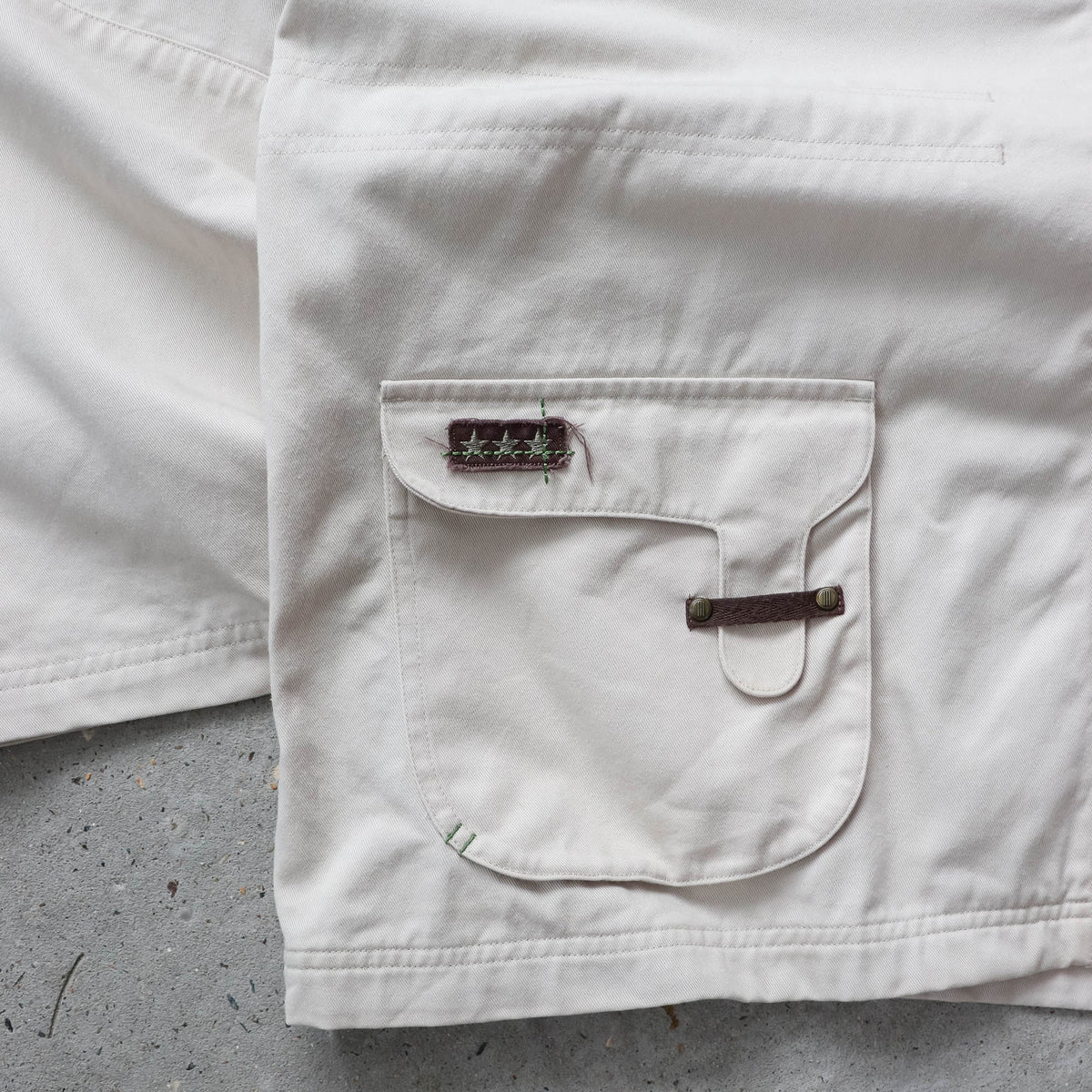 Adidas Canvas Utility Cargo Jacket - 2000s (XL)