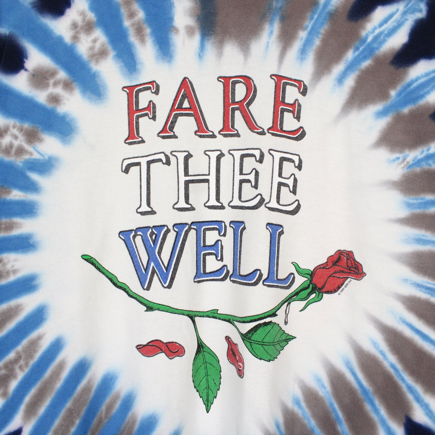 Vintage 1995 Grateful Dead 'Fare Thee Well" Tee - XL