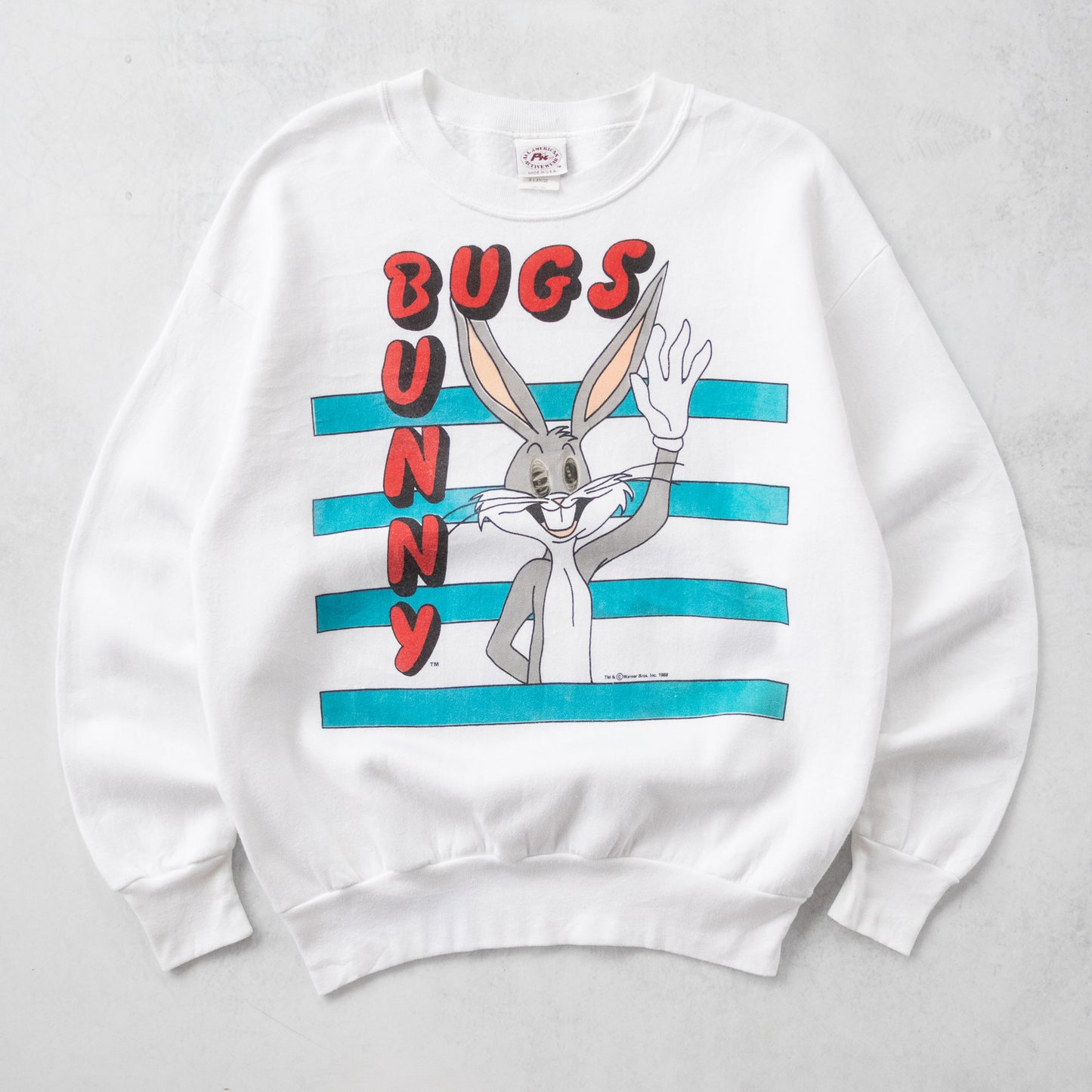 Vintage 80s Bugs Bunny Looney Tunes Sweatshirt - XL