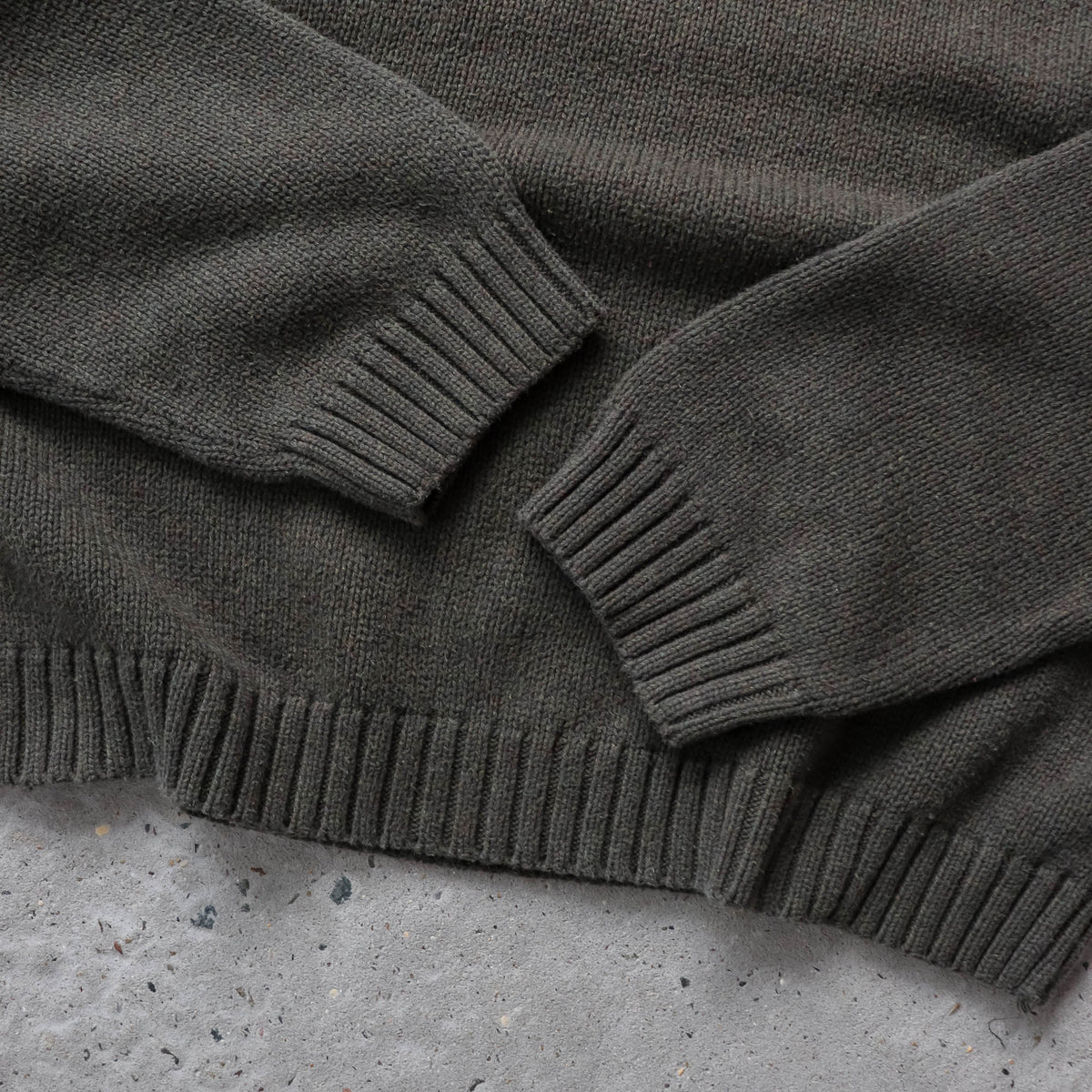 Chaps Ralph Lauren 1/4 Zip Knit Sweater - 2000s (L)