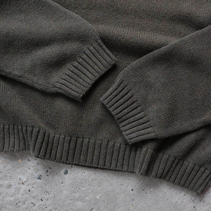 Chaps Ralph Lauren 1/4 Zip Knit Sweater - 2000s (L)