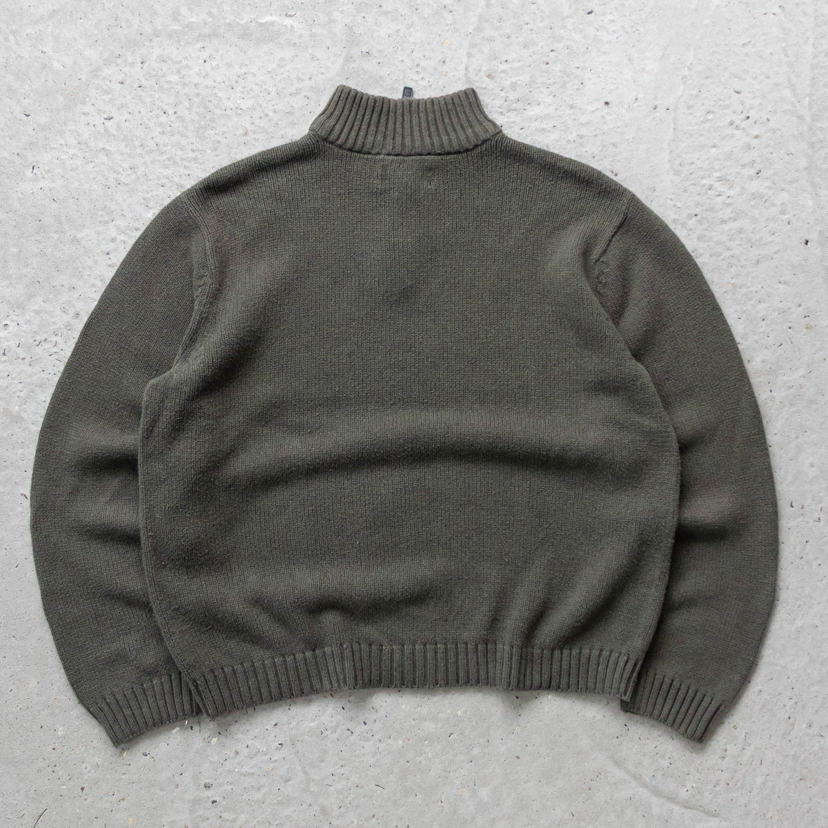 Chaps Ralph Lauren 1/4 Zip Knit Sweater - 2000s (L)