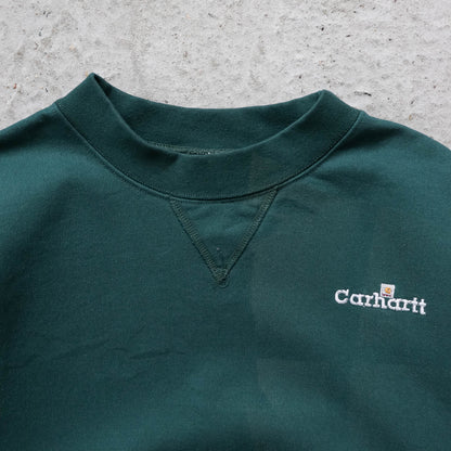 Carhartt Spellout Embroidered Sweatshirt - 90s (M)