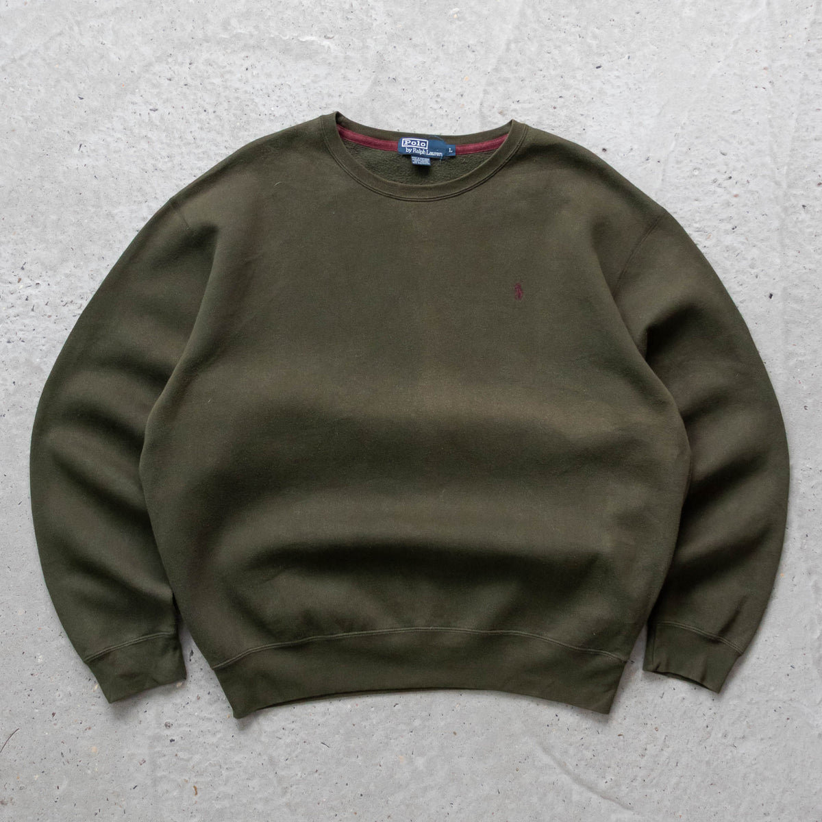 Polo Ralph Lauren Embroidered Pony Sweatshirt - 90s (L)