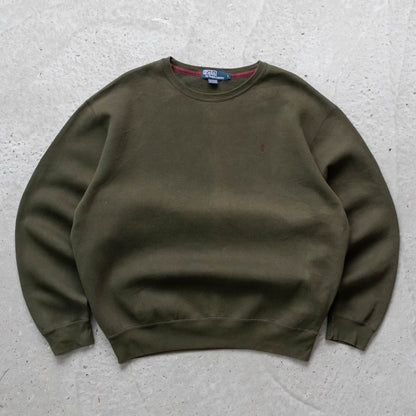 Polo Ralph Lauren Embroidered Pony Sweatshirt - 90s (L)