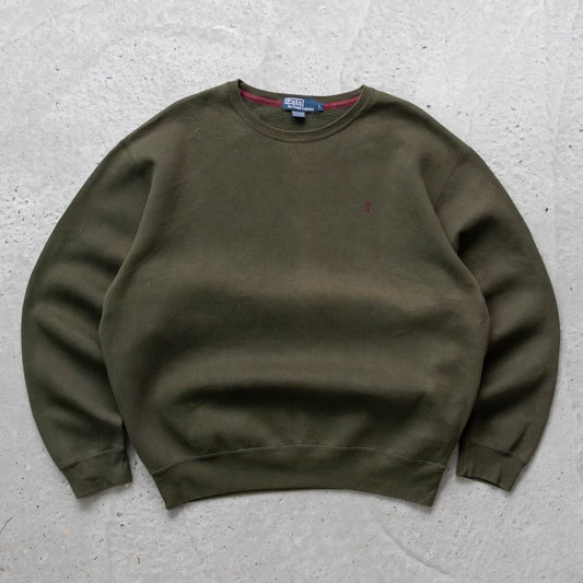 Polo Ralph Lauren Embroidered Pony Sweatshirt - 90s (L)