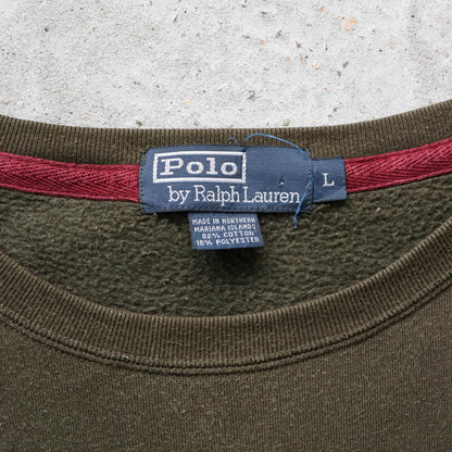 Polo Ralph Lauren Embroidered Pony Sweatshirt - 90s (L)