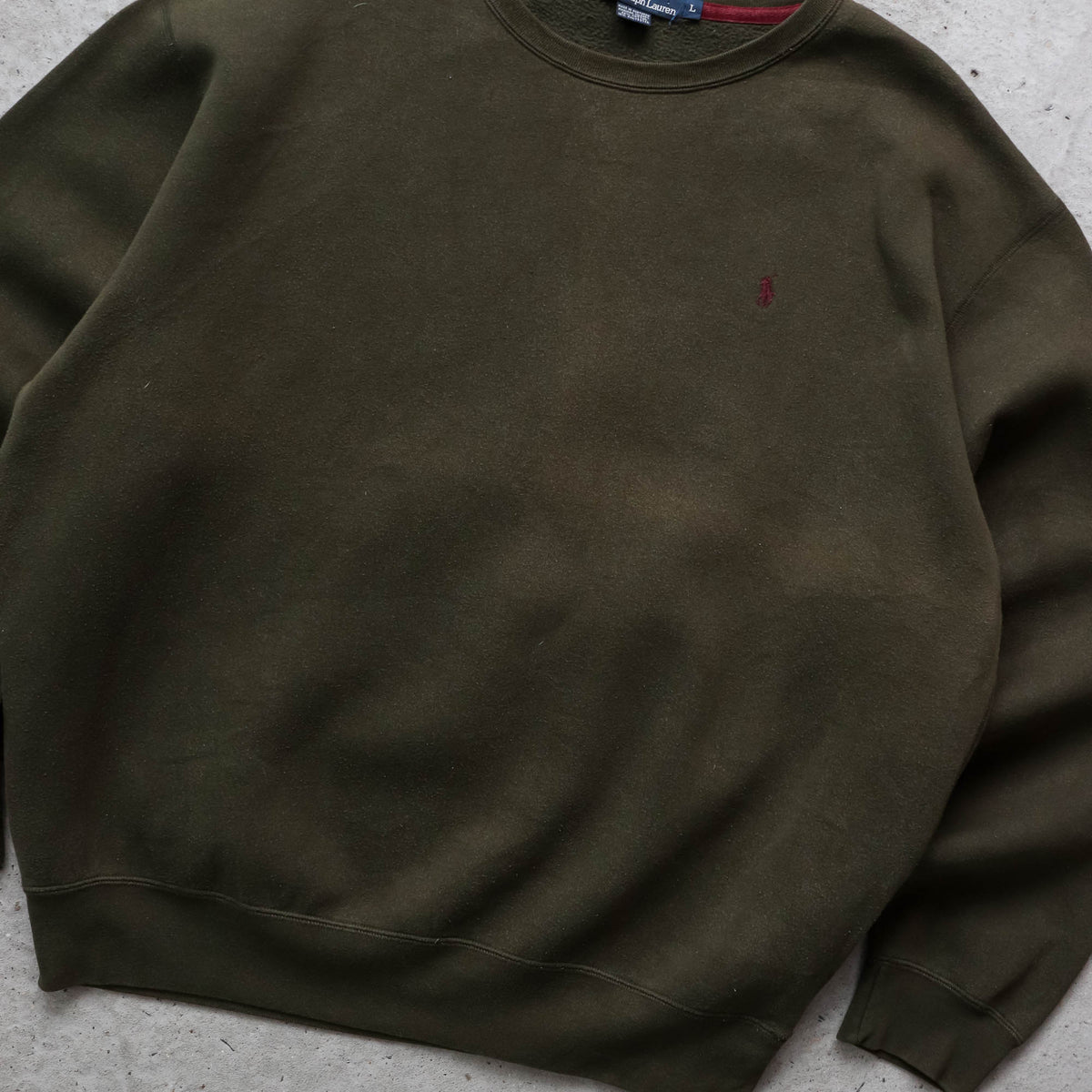 Polo Ralph Lauren Embroidered Pony Sweatshirt - 90s (L)