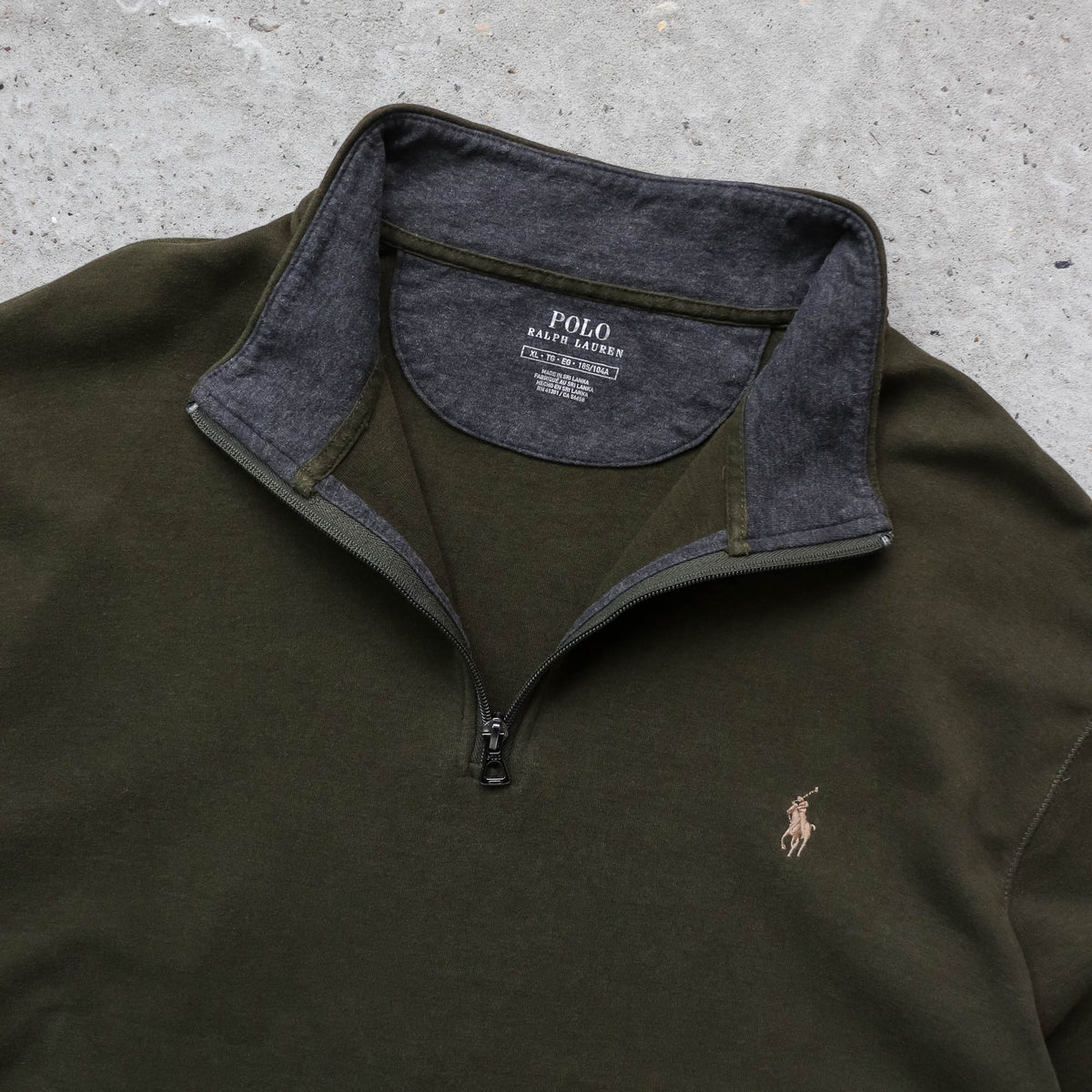 Polo Ralph Lauren 1/4 Zip Lightweight Pullover - 2000s (XL)