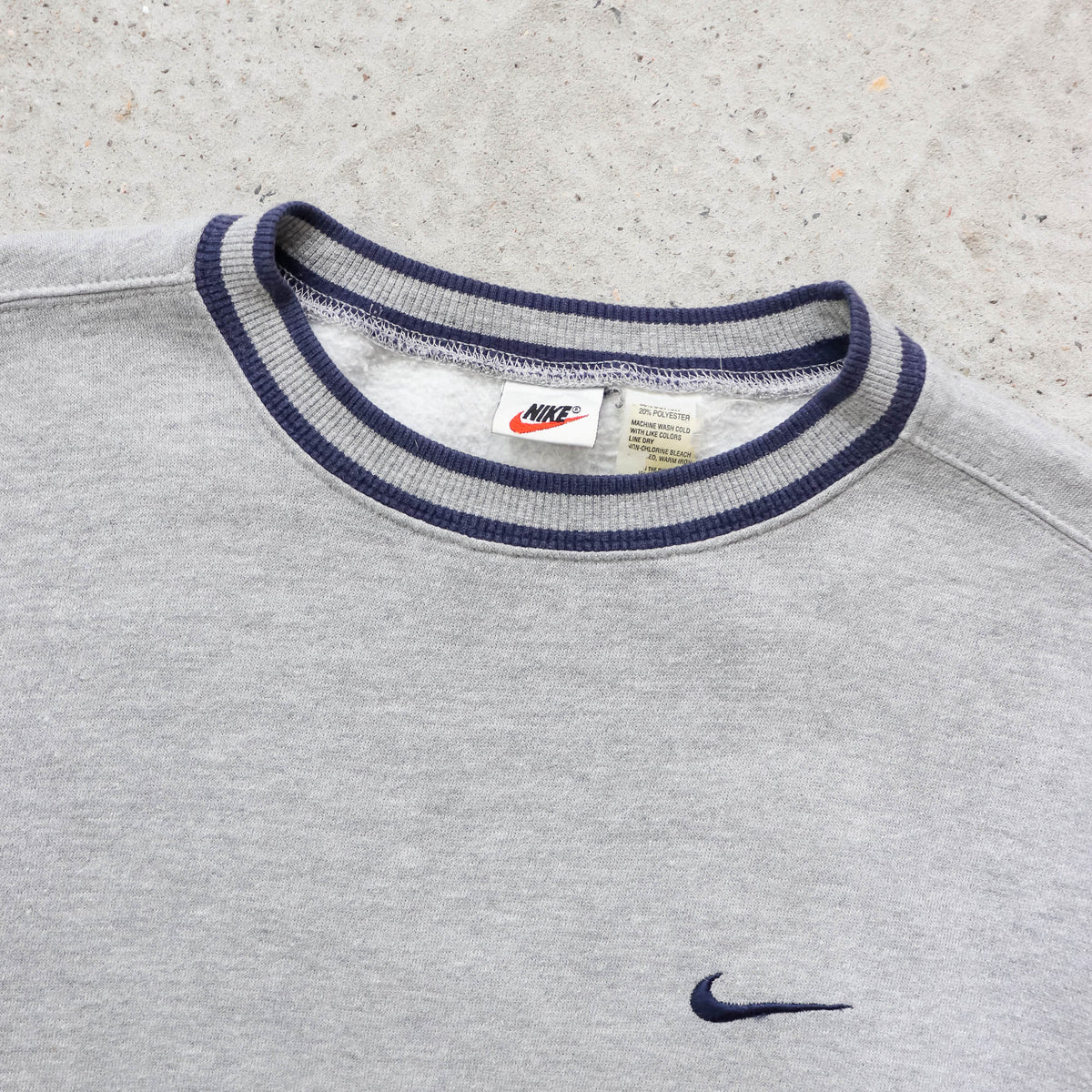 Nike Mini Swoosh Ringer Sweatshirt - 90s (M)