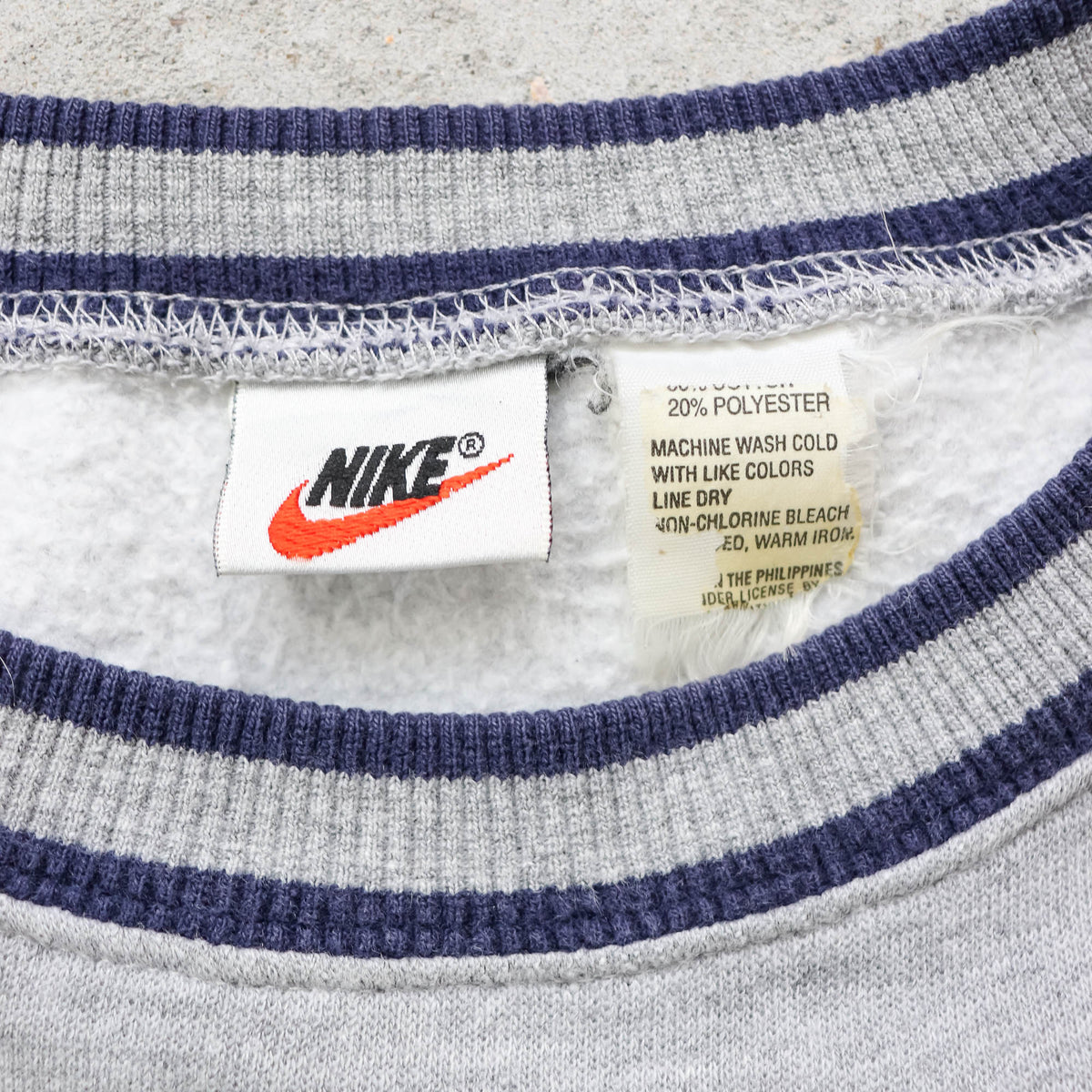 Nike Mini Swoosh Ringer Sweatshirt - 90s (M)
