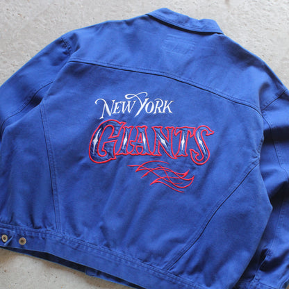 Vintage 90s New York Giants NFL Denim Jacket - XL