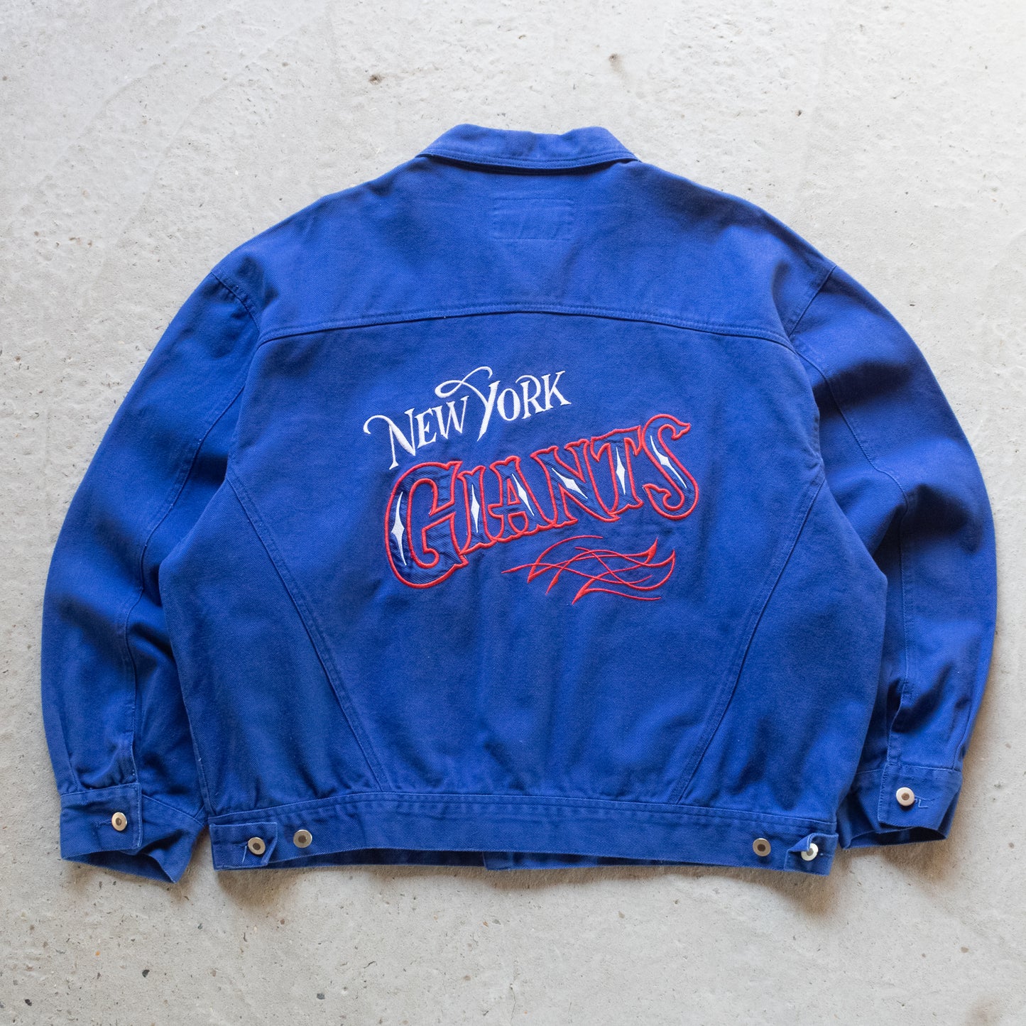 Vintage 90s New York Giants NFL Denim Jacket - XL