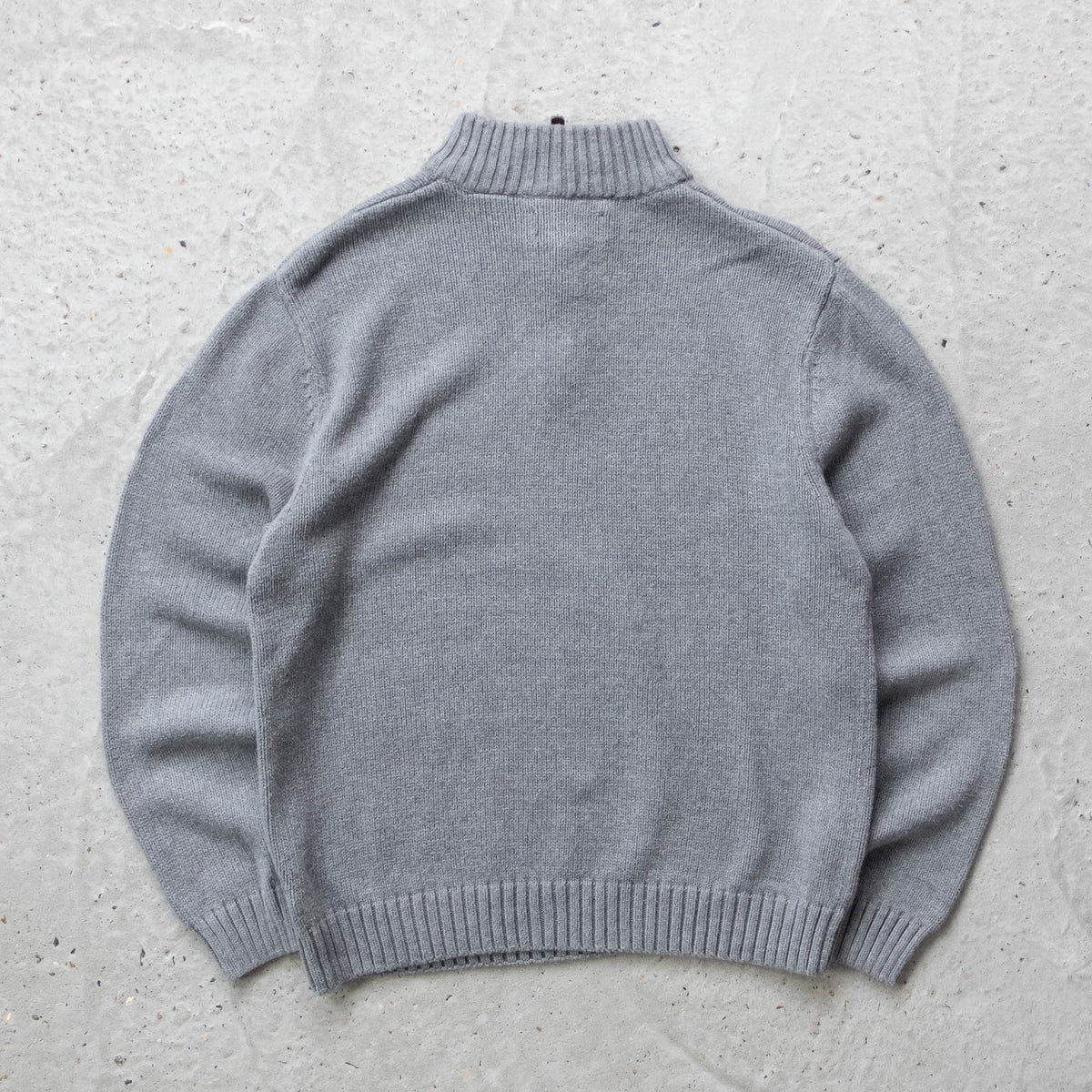 Chaps Ralph Lauren 1/4 Zip Knit Sweater - 2000s (L)