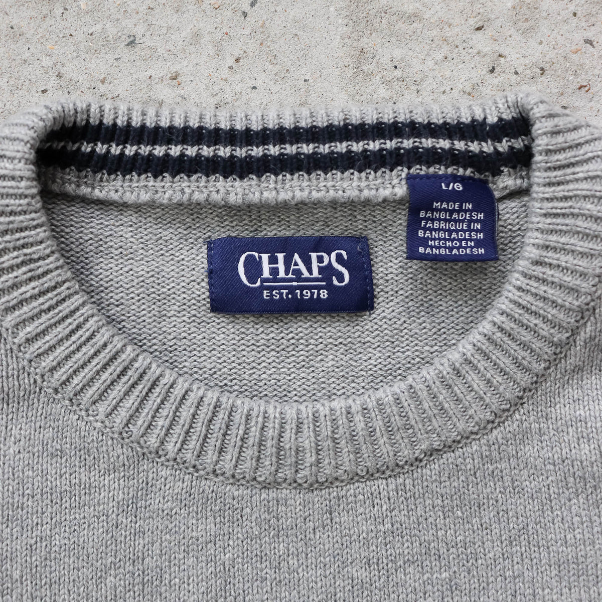 Chaps Ralph Lauren Heavy Knit Sweater - 2000s (L)