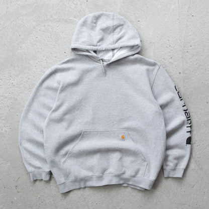 Carhartt Logo Patch Spellout Hoodie - 2000s (XL)