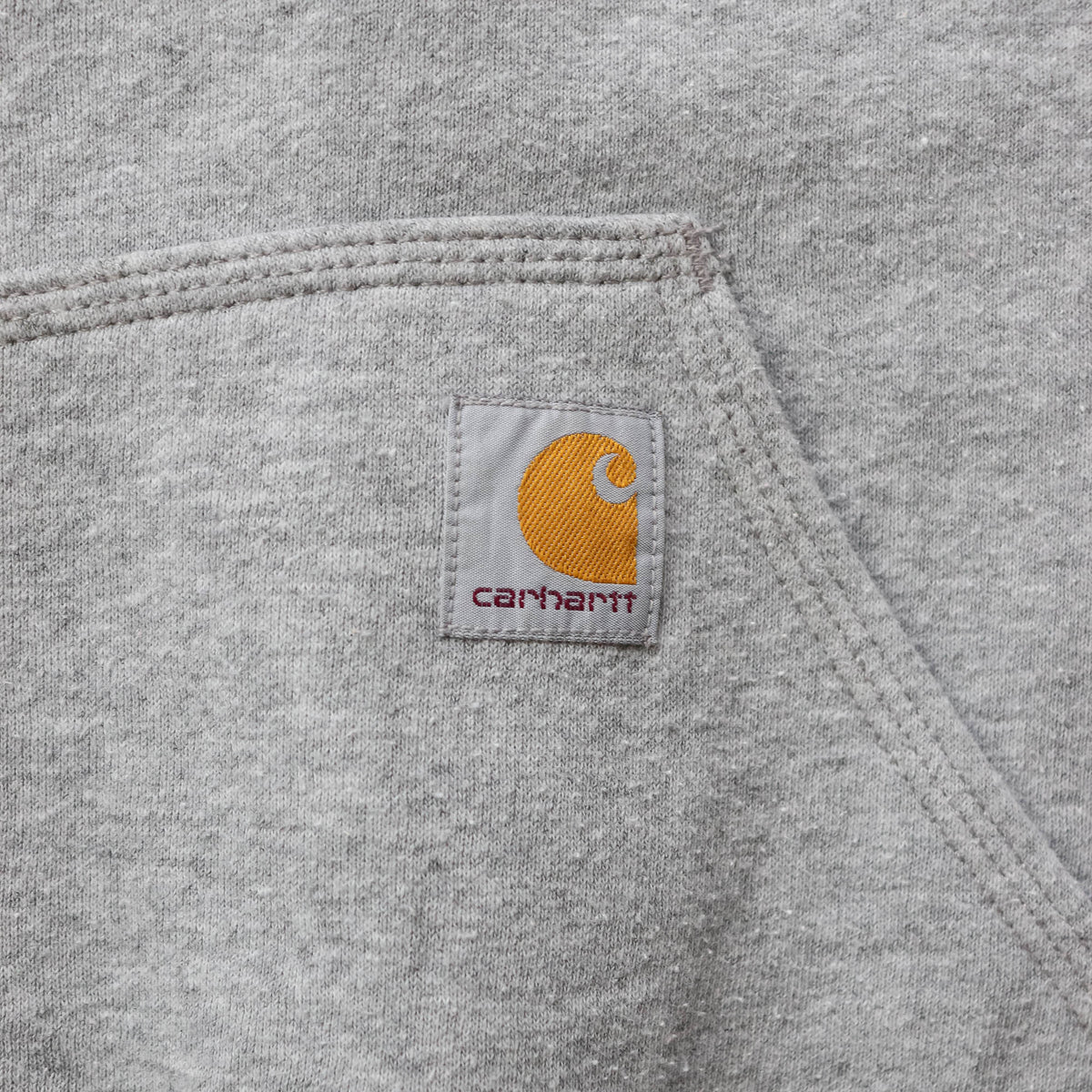 Carhartt Logo Patch Spellout Hoodie - 2000s (XL)