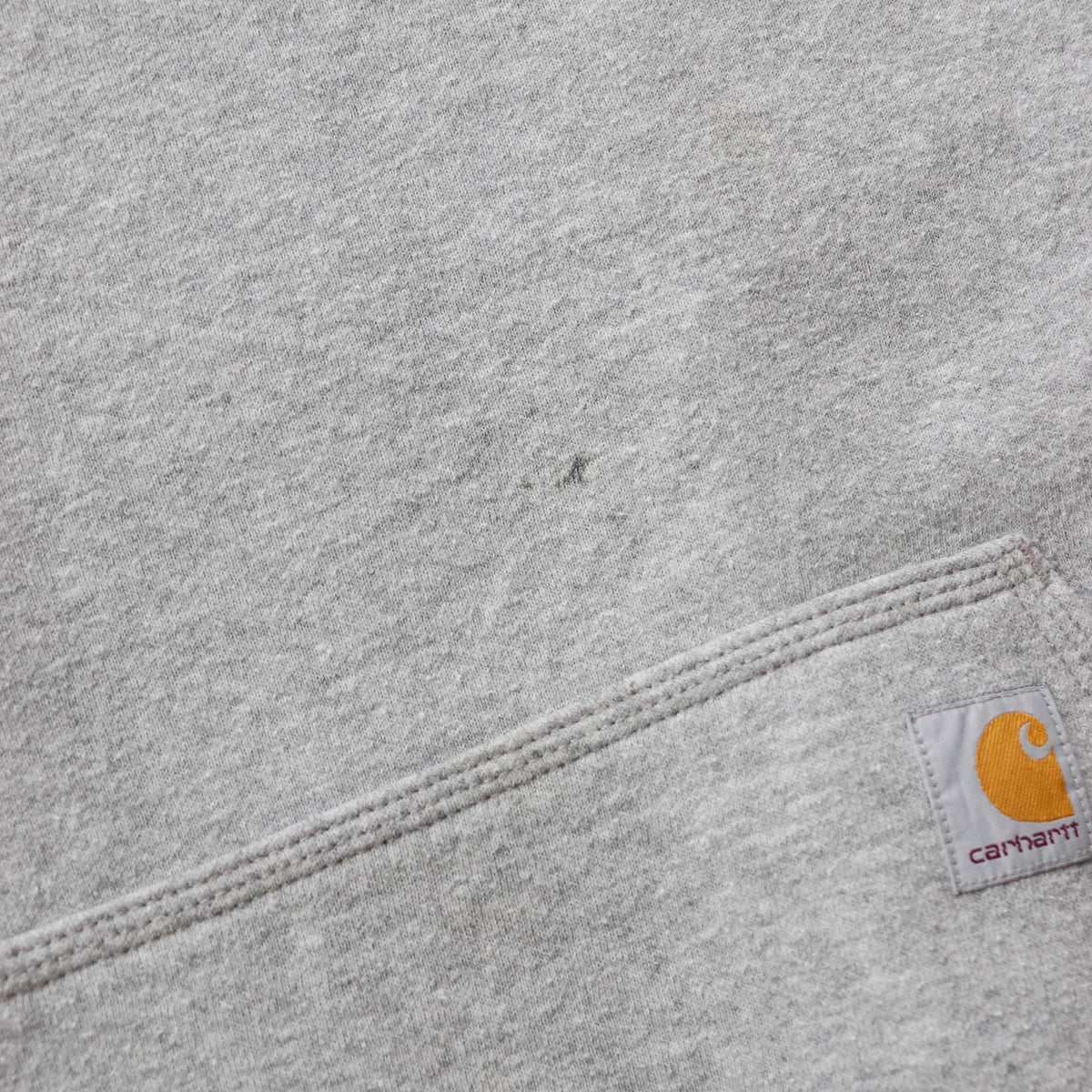 Carhartt Logo Patch Spellout Hoodie - 2000s (XL)