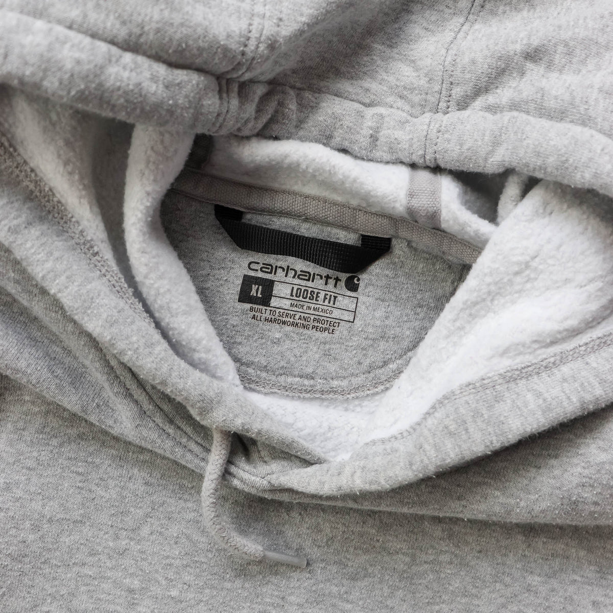 Carhartt Logo Patch Spellout Hoodie - 2000s (XL)