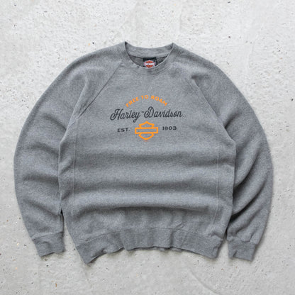 Harley Davidson 'Free To Roam' Sweatshirt - 2003 (M)