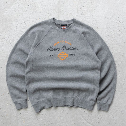 Harley Davidson 'Free To Roam' Sweatshirt - 2003 (M)
