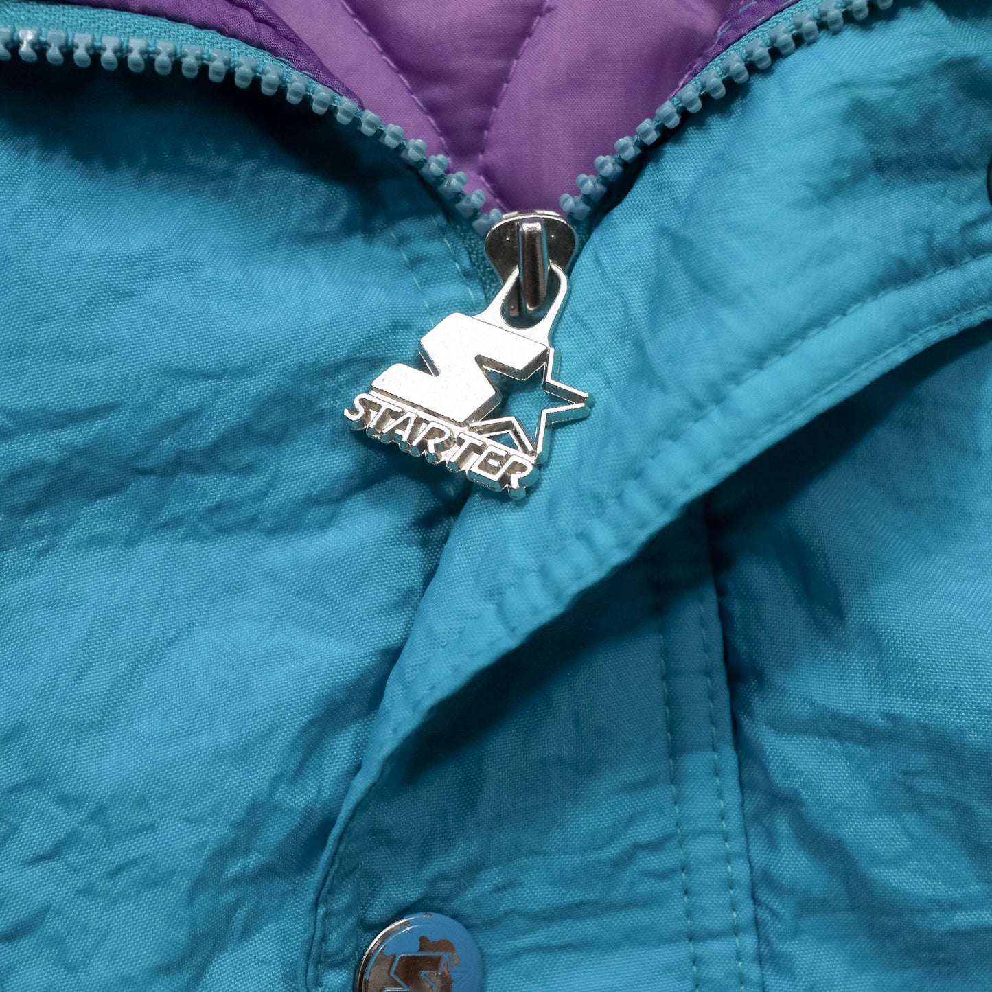 Charlotte Hornets Starter NBA Puffer Jacket - 90s (L)