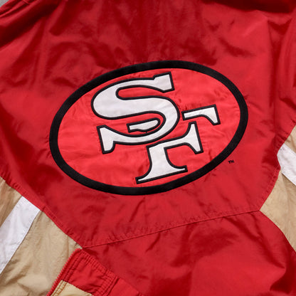 San Francisco 49ers Starter NFL Puffer Jacket - 90s (L)