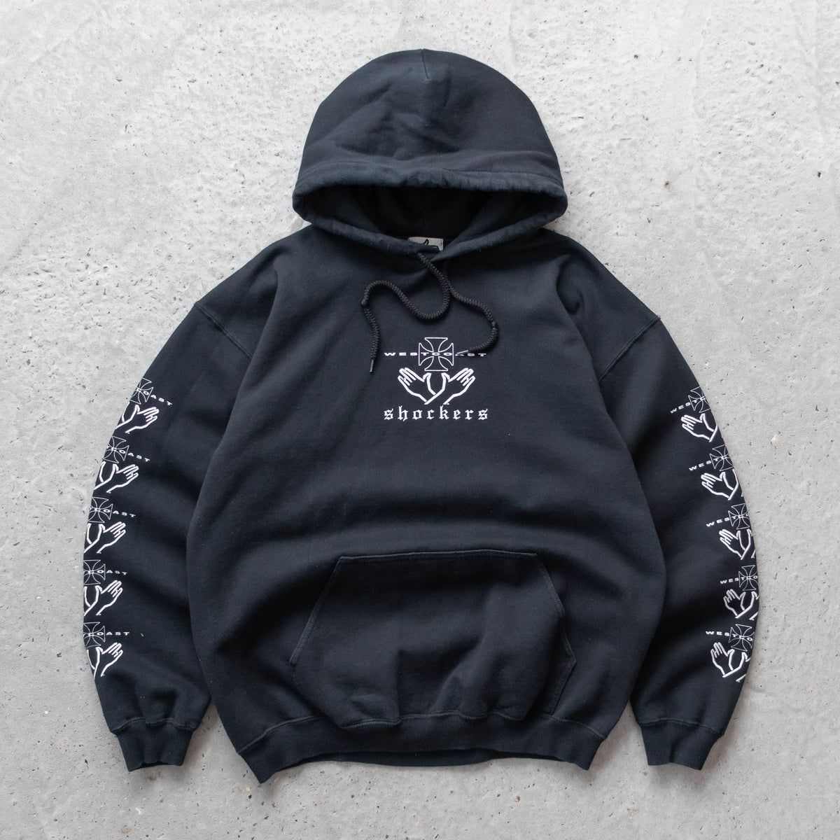 Shocker Inc West Coast Choppers Parody Hoodie - 2000s (L)